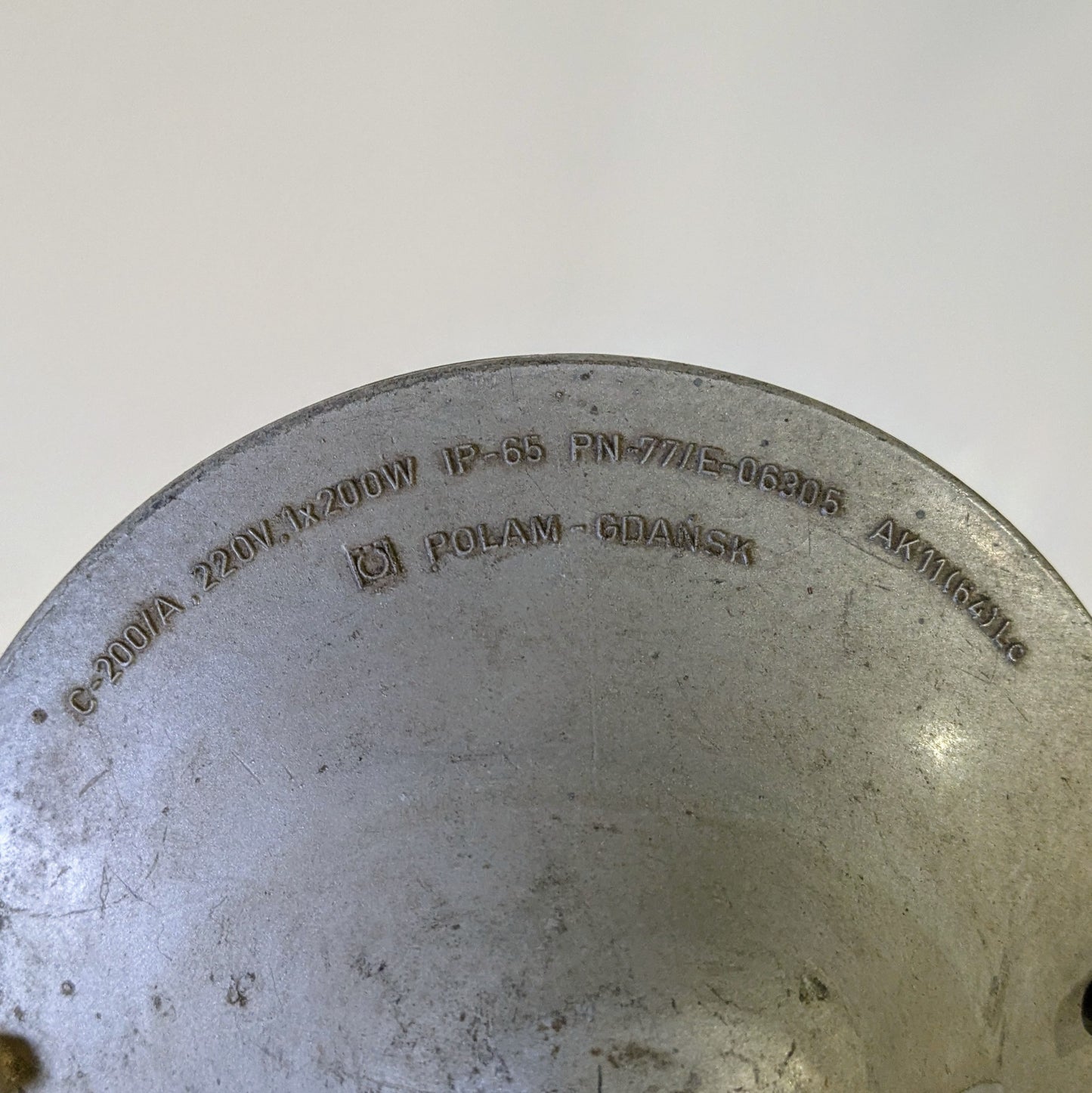 Polam Gdansk industri lampe model 1