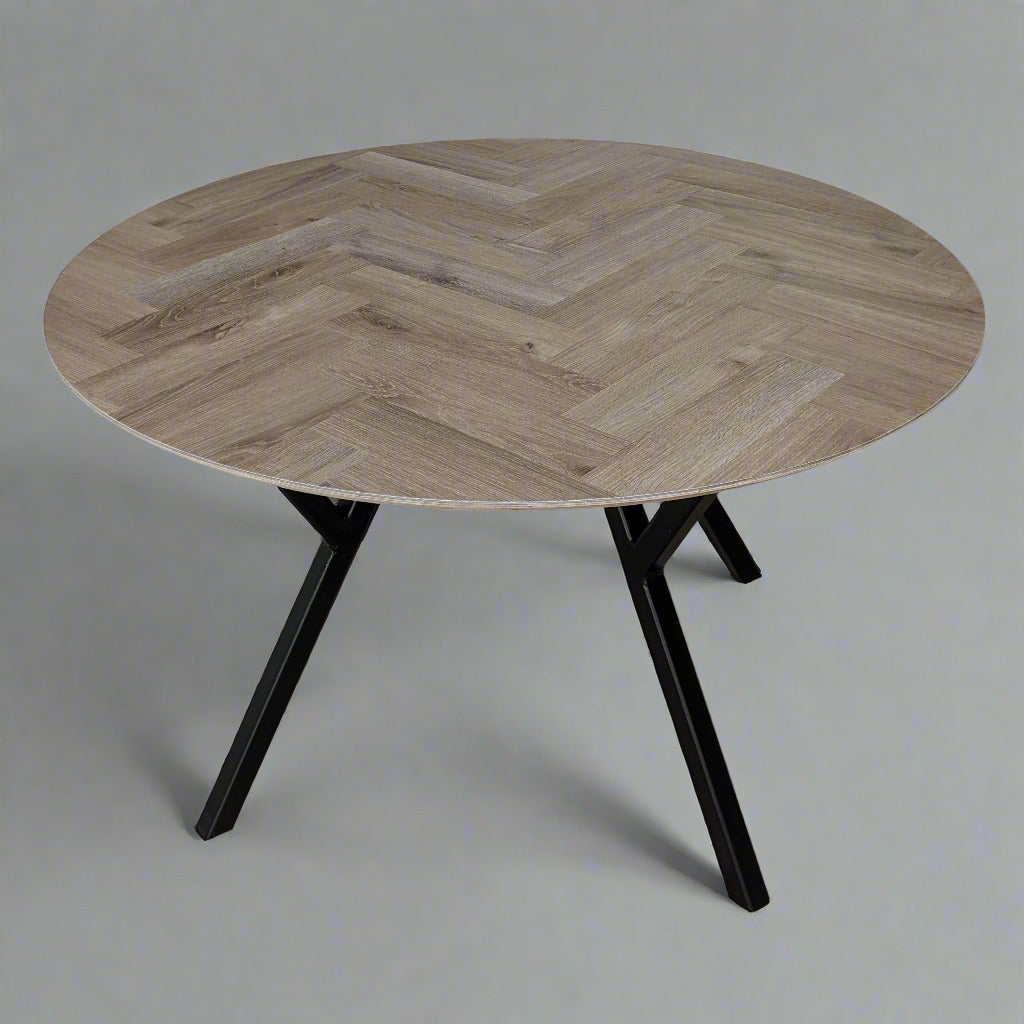 Sildebensbord med Y-stel - design og produktion af Råt&Godt