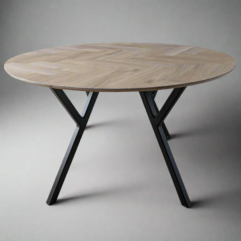Sildebensbord med Y-stel - design og produktion af Råt&Godt