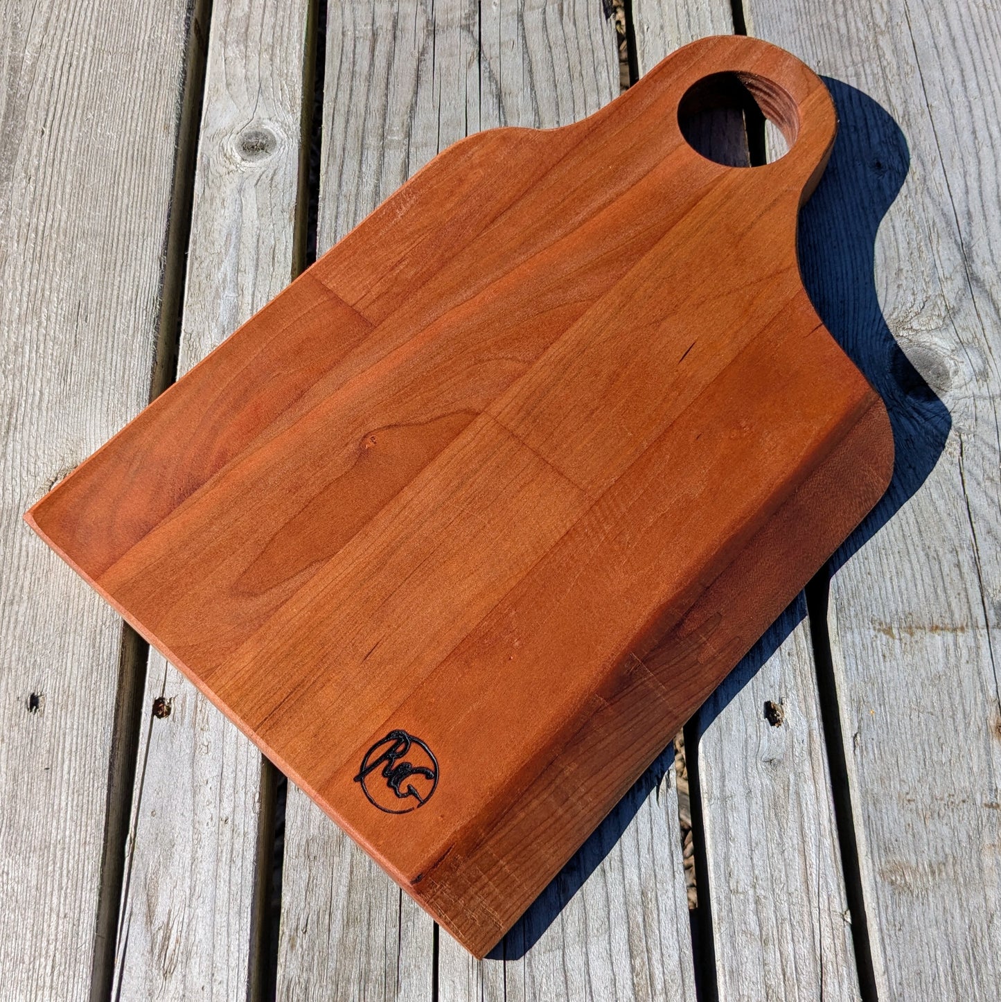 Skærebræt i kirsebærtræ