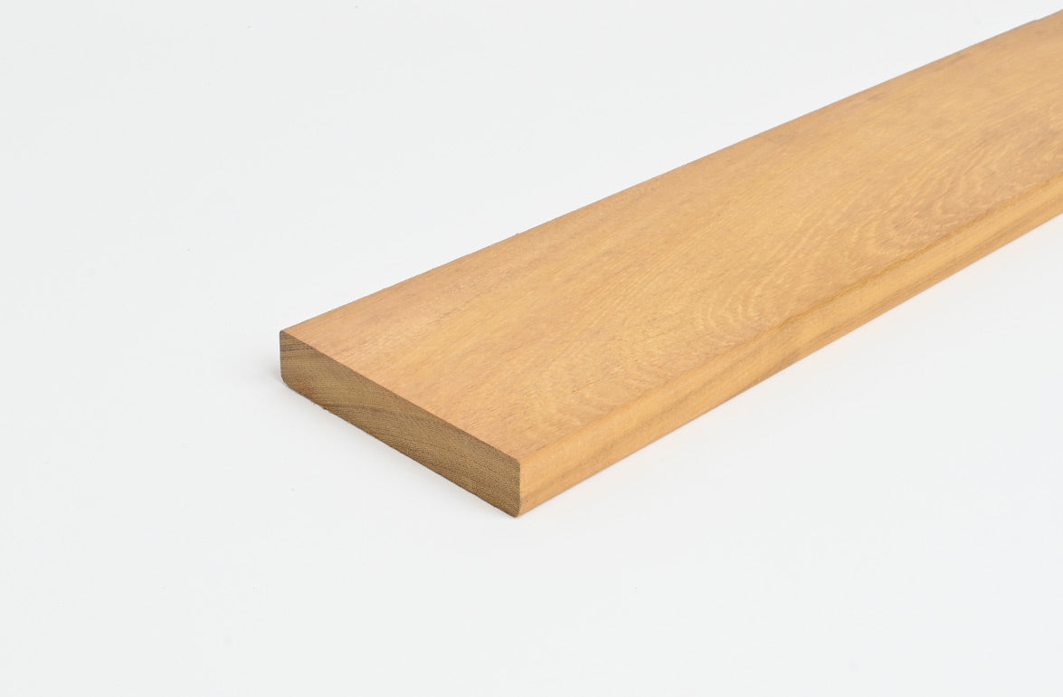 Guariuba Terrassebrædder, Ovnt., FSC 100%, Glat/Glat (ca. 7,87 lbm/m2), 1.850x120x21mm