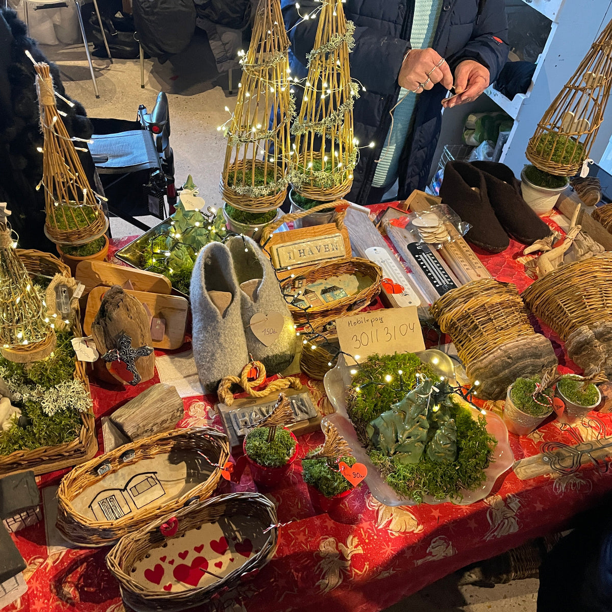 Råt&Godt Julemarked lørdag d. 5. december 2026 - book stand