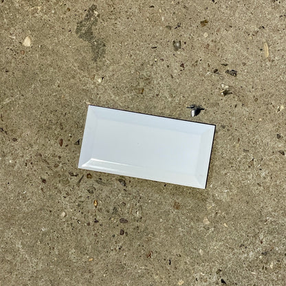 Hvide metrofliser 7,5 x 15 cm – 340 stk. (restparti)