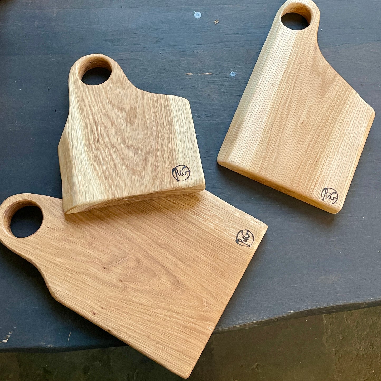 Skærebræt af massivt træ