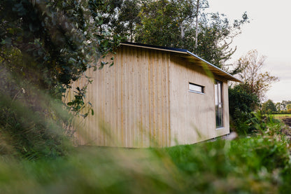 Sommerhus beklædt med Superwood profilbrædder