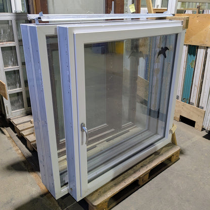 Plast vinduer - brugte