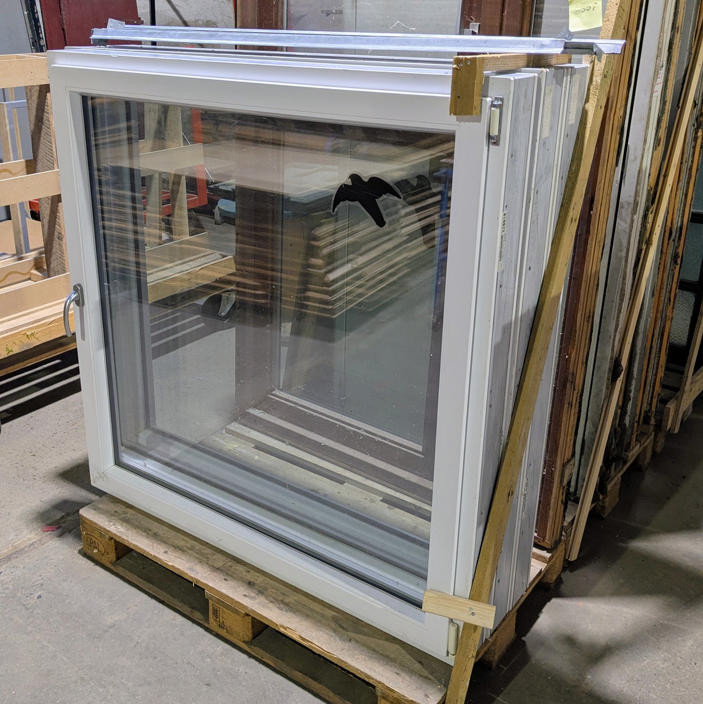 Plast vinduer - brugte