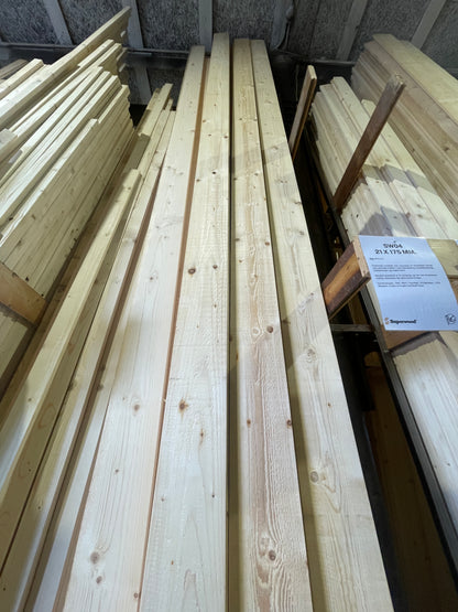 Her ses vores Superwood SW04 i længden 21 x175MM
